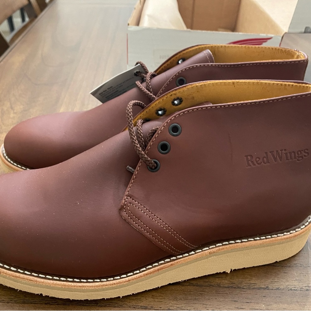 Mens Red Wing Chukka new in box